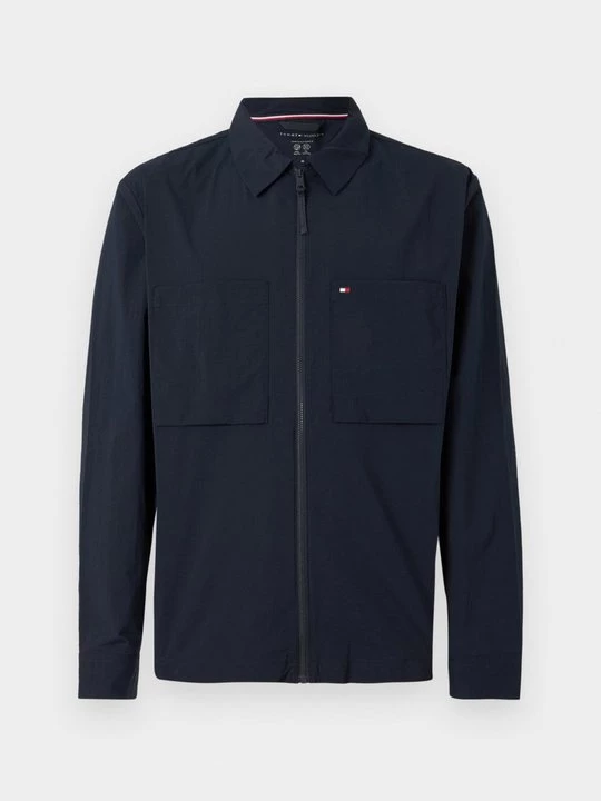 Foto van product Lichte jas Tommy Hilfiger donkerblauw