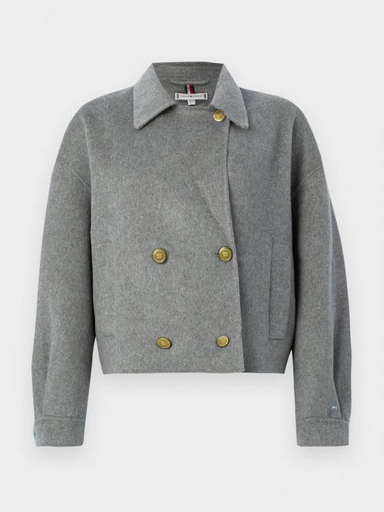 Foto van product Lichte jas Tommy Hilfiger lichtgrijs