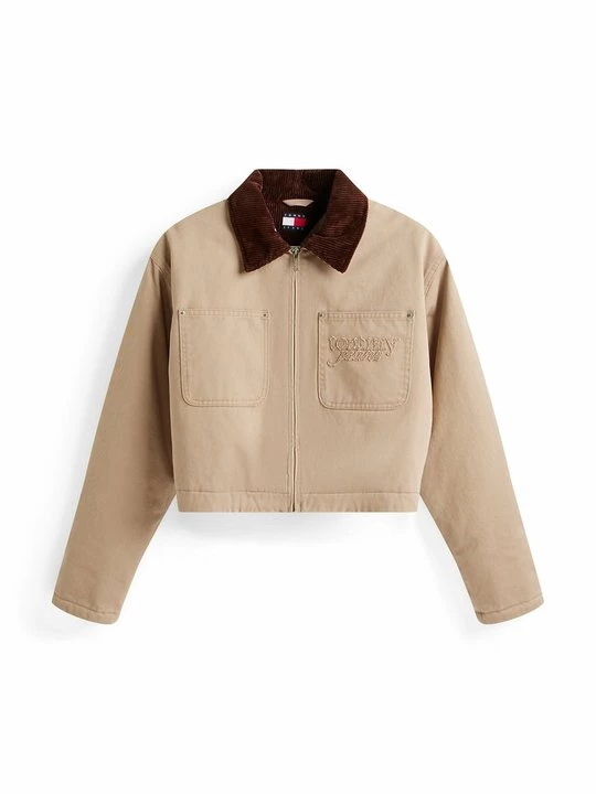 Foto van product Lichte jas Tommy Jeans beżowy