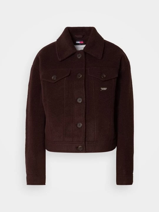 Foto van product Lichte jas Tommy Jeans bruin