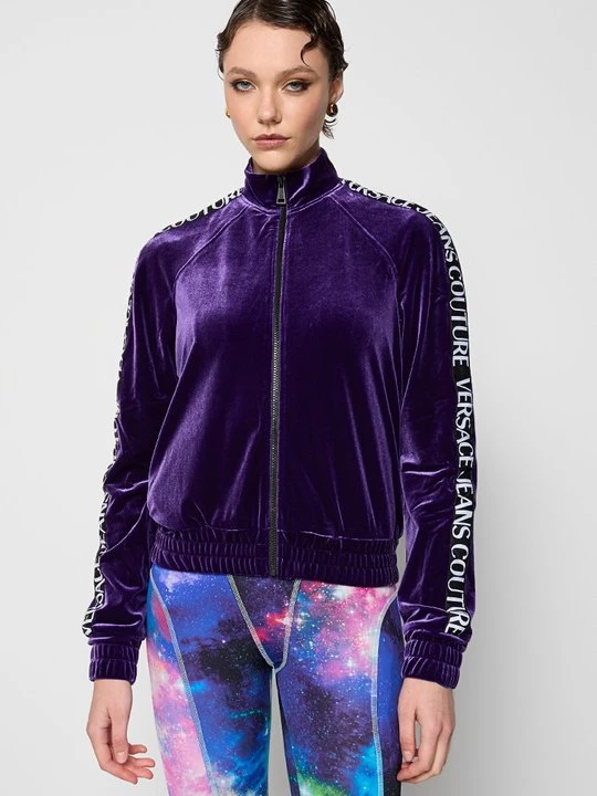 Foto van product Lichte jas Versace Jeans Couture paars
