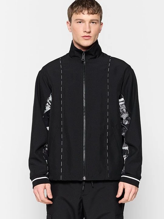 Foto van product Lichte jas Versace Jeans Couture zwart