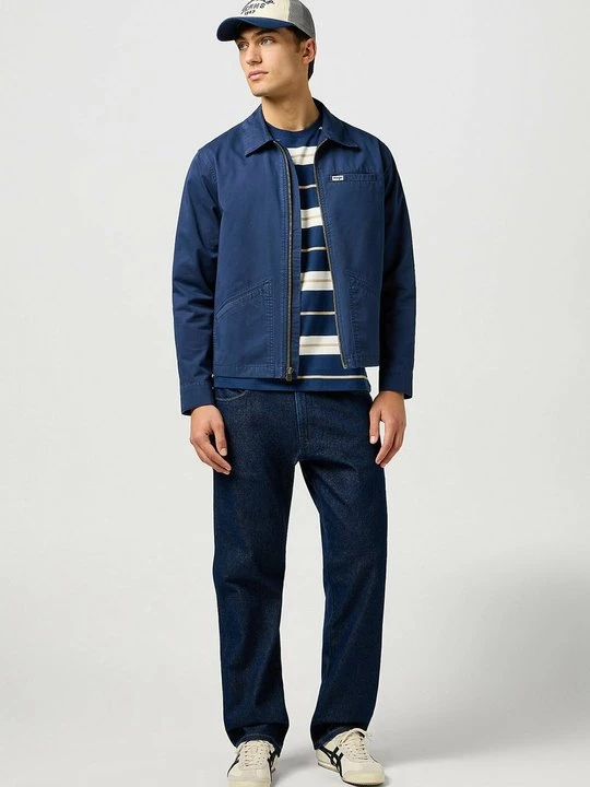 Foto van product Lichte jas Wrangler blauw