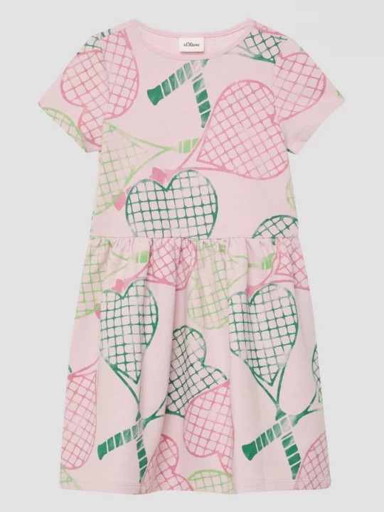 Foto van product Lichtgewicht sweatjurk met all-over print s.Oliver