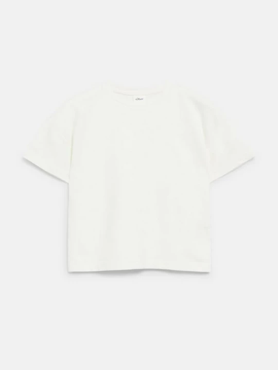 Foto van product Lichtgewicht sweatshirt met boxy pasvorm en print s.Oliver