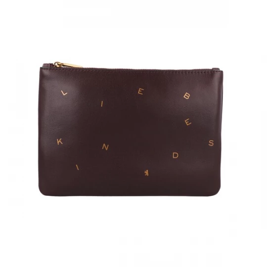 Foto van product Liebeskind Berlin Make up tas 'Dancing Letters' goud