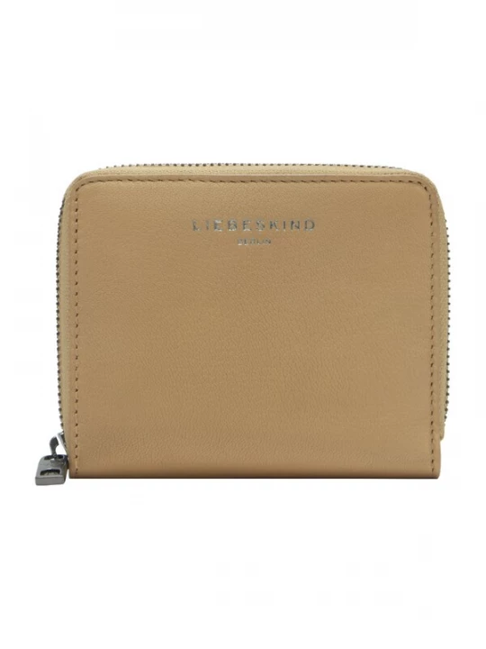 Foto van product Liebeskind Berlin Portemonnee 'Conny' donkerbeige / zilver
