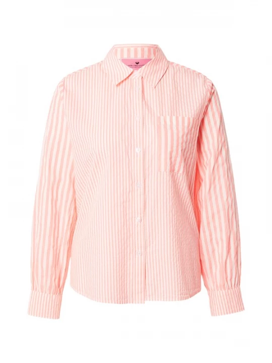Foto van product LIEBLINGSSTÜCK Blouse 'Ocean' koraal / wit