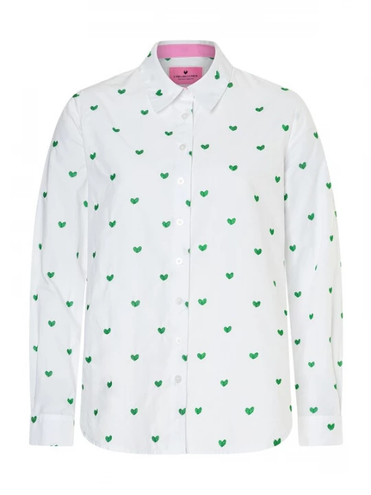 Foto van product LIEBLINGSSTÜCK Blouse 'Raduna' groen / offwhite