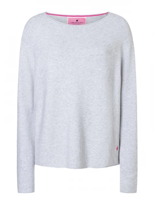 Foto van product LIEBLINGSSTÜCK Trui 'BiancaEP' stone grey