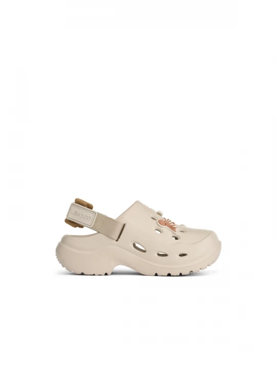 Foto van product Liewood Open schoenen 'Milas' crème / oranje / zwart / wit