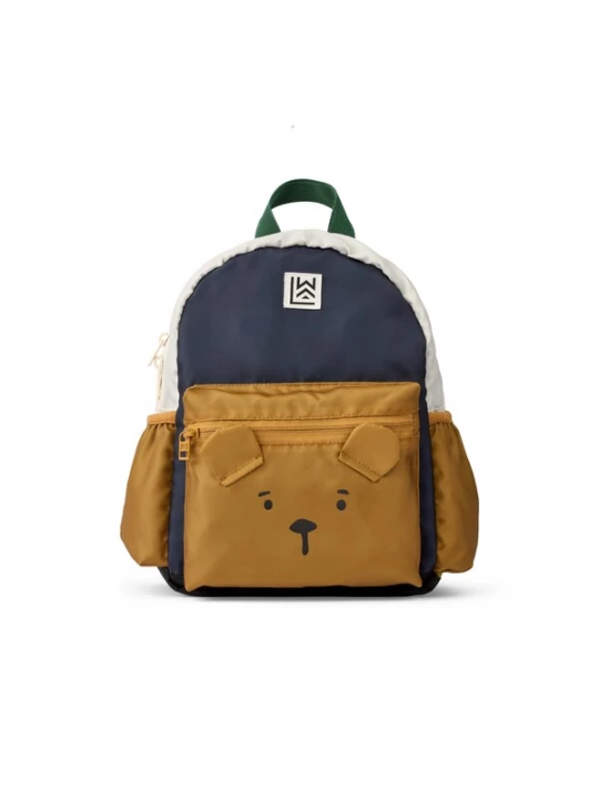 Foto van product Liewood Rugzak 'Andreas Bear' navy / pueblo / donkergroen / wit