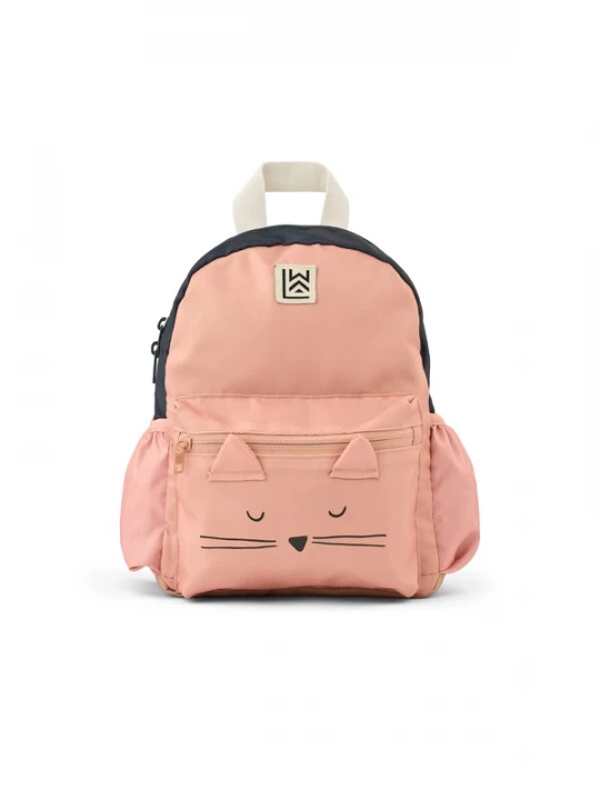Foto van product Liewood Rugzak 'Andreas Cat' navy / rosa / zwart