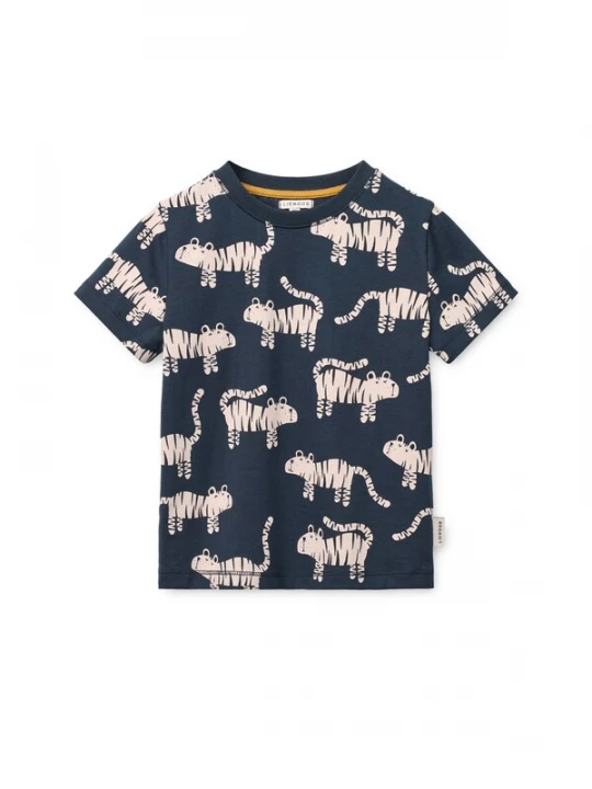 Foto van product Liewood Shirt taupe / navy