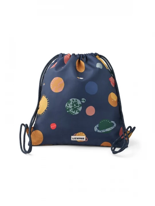 Foto van product Liewood Tas 'Danella' navy / donkergroen / oranje / rood