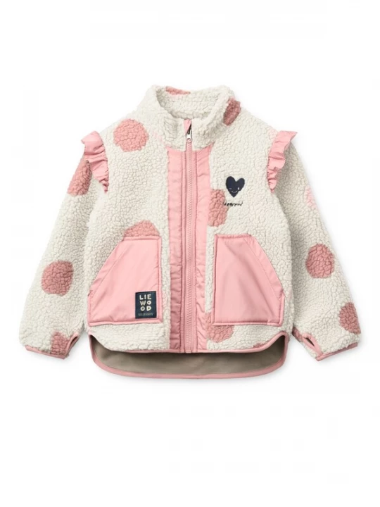 Foto van product Liewood Tussenjas 'Noam' sand / rosa / oudroze
