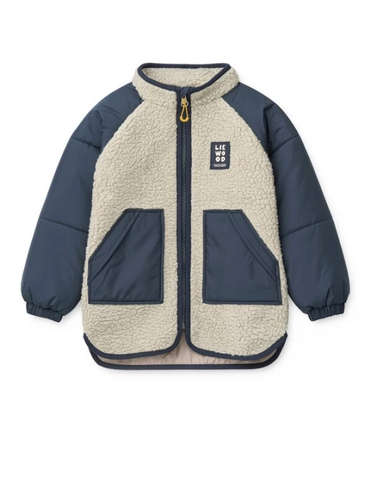 Foto van product Liewood Tussenjas 'Runa' ivoor / navy