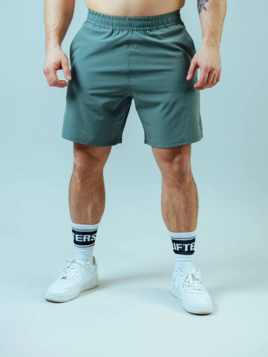 Foto van product Lifters Sportbroek 'Raw Gym Shorts' groen