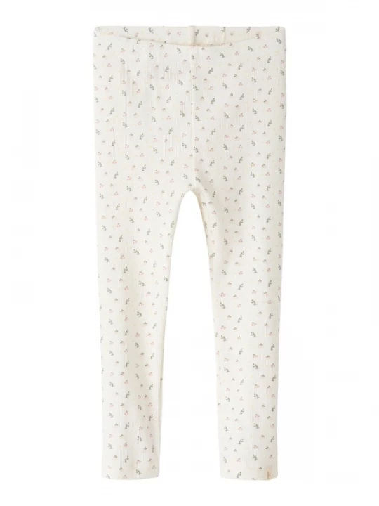Foto van product Lil'Atelier Leggings 'NMFGago Lil' geel / olijfgroen / rosa / wolwit