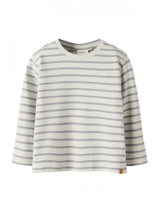 Foto van product Lil'Atelier Shirt 'Limia' indigo / natuurwit