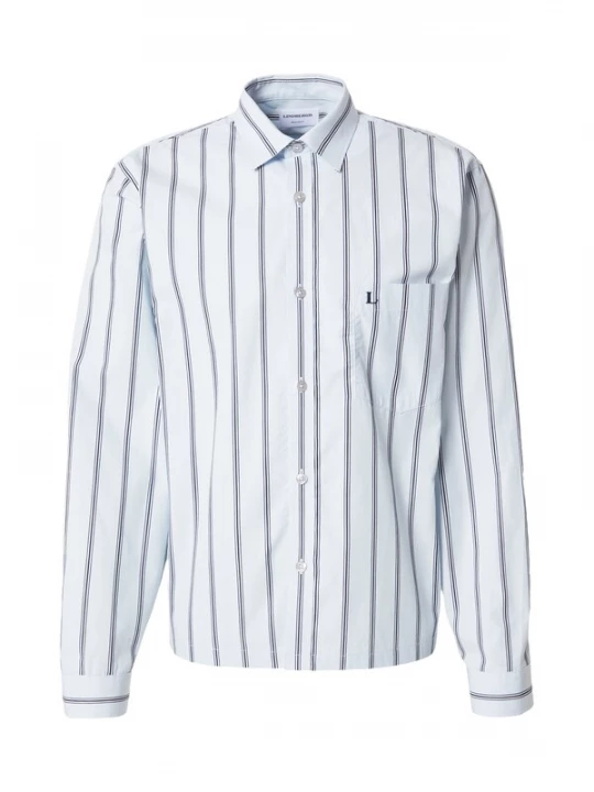 Foto van product Lindbergh Overhemd blauw / wit
