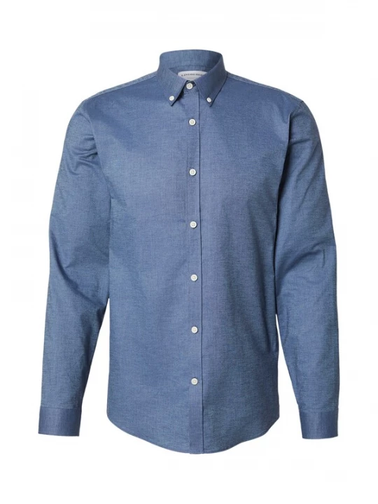 Foto van product Lindbergh Overhemd 'Superflex' blauw denim