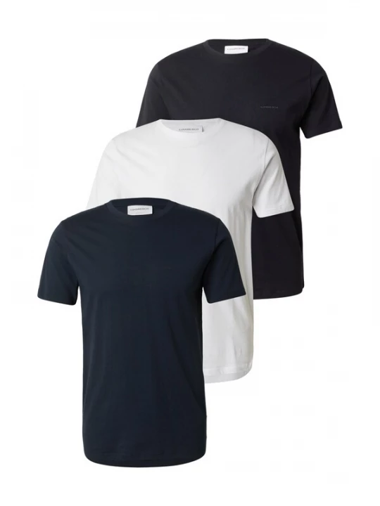 Foto van product Lindbergh Shirt blauw / zwart / wit