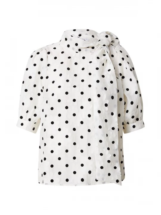 Foto van product Lindex Blouse 'Darcy' zwart / wit