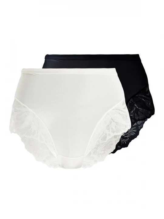 Foto van product Lindex Broekje zwart / wit