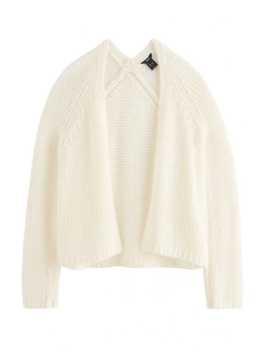 Foto van product Lindex Gebreid vest 'Bonnie' offwhite