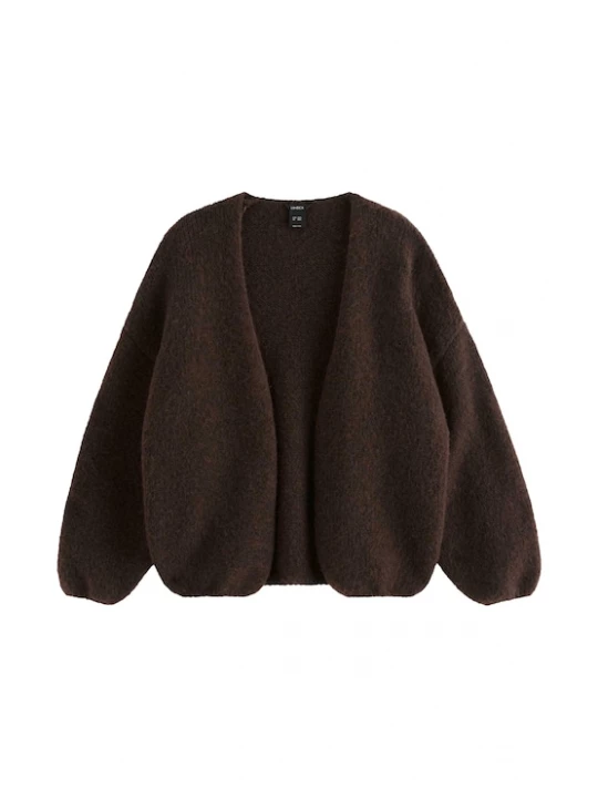 Foto van product Lindex Gebreid vest 'Vanessa' donkerbruin