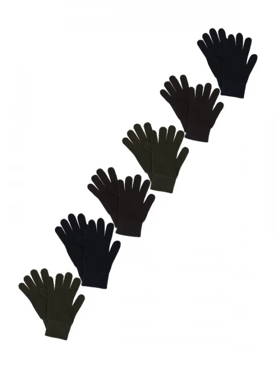 Foto van product Lindex Handschoenen navy / donkerbruin / donkergroen