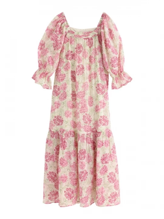 Foto van product Lindex Jurk 'Denise' pitaja roze