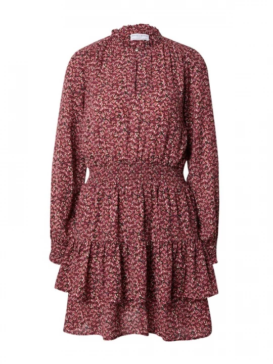 Foto van product Lindex Jurk 'Diana' oudroze / donkerroze / zwart / wit
