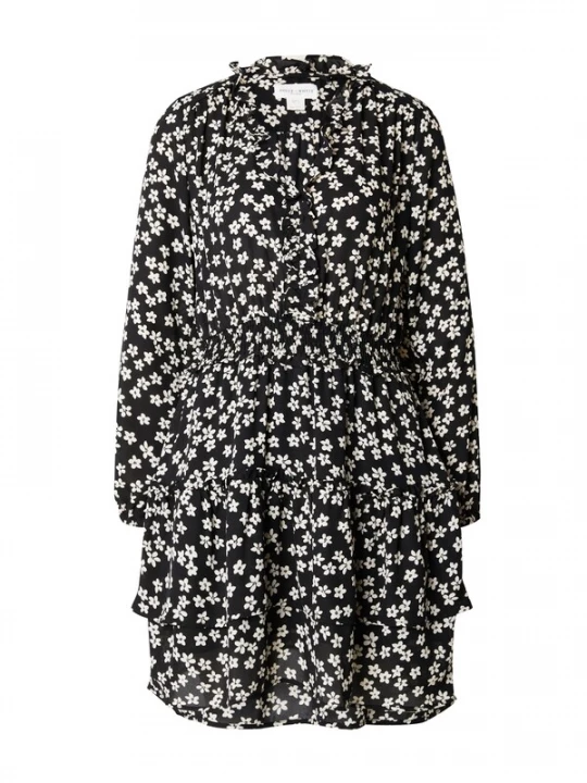 Foto van product Lindex Jurk 'Junie' zwart / wit