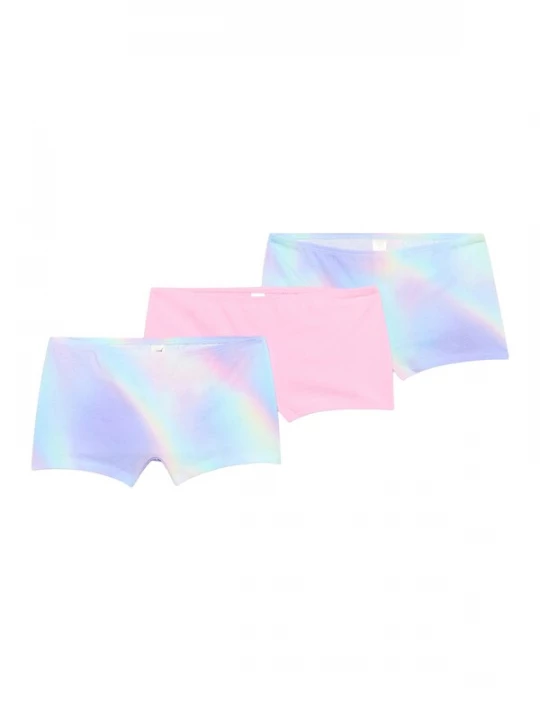 Foto van product Lindex Onderbroek 'Rainbow' hemelsblauw / lichtgeel / lavendel / rosa