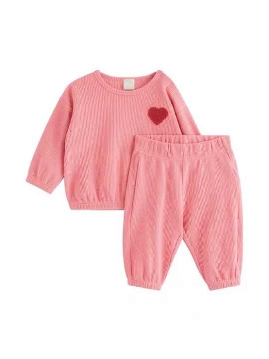 Foto van product Lindex Set rosa / framboos