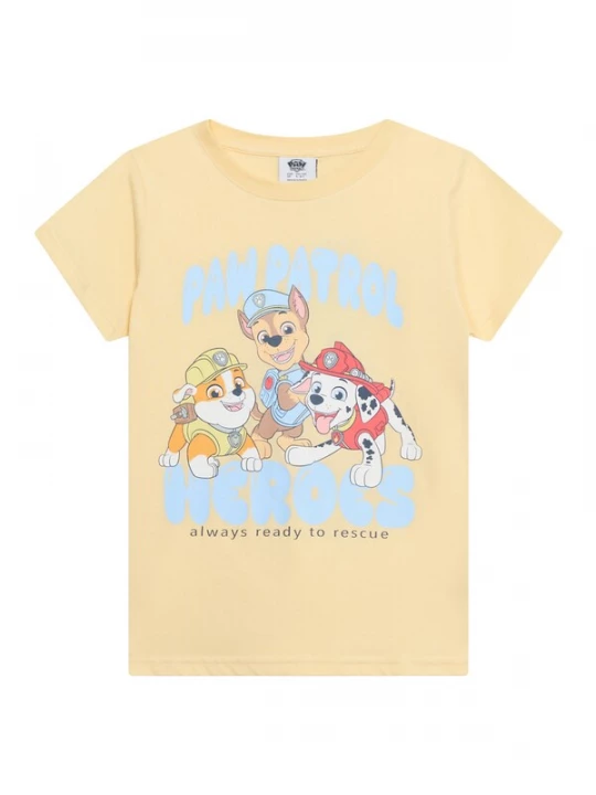 Foto van product Lindex Shirt 'Paw Patrol Heroes' lichtblauw / donkerblauw / pasteelgeel / wit