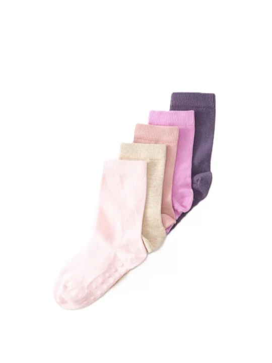 Foto van product Lindex Sokken crème / lila / orchidee / perzik / rosé