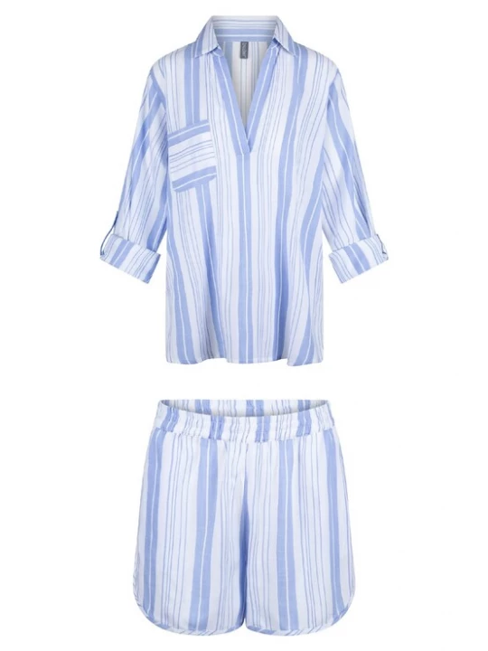 Foto van product LingaDore Pyjama blauw / lichtblauw
