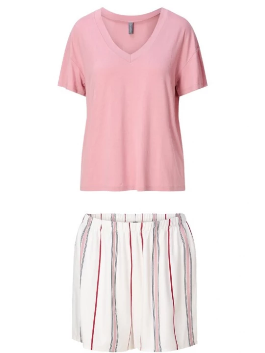 Foto van product LingaDore Pyjama pink / wit