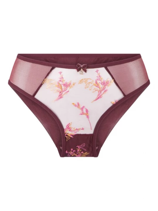 Foto van product LingaDore Slip mosterd / lichtroze / bordeaux