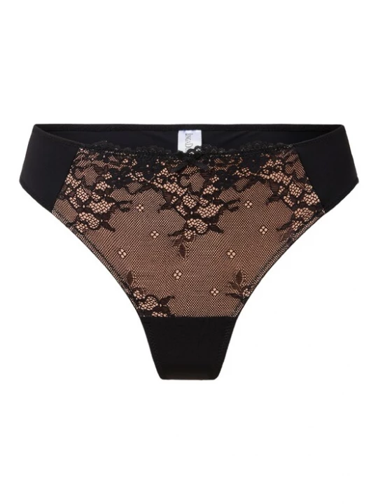 Foto van product LingaDore String bruin / zwart