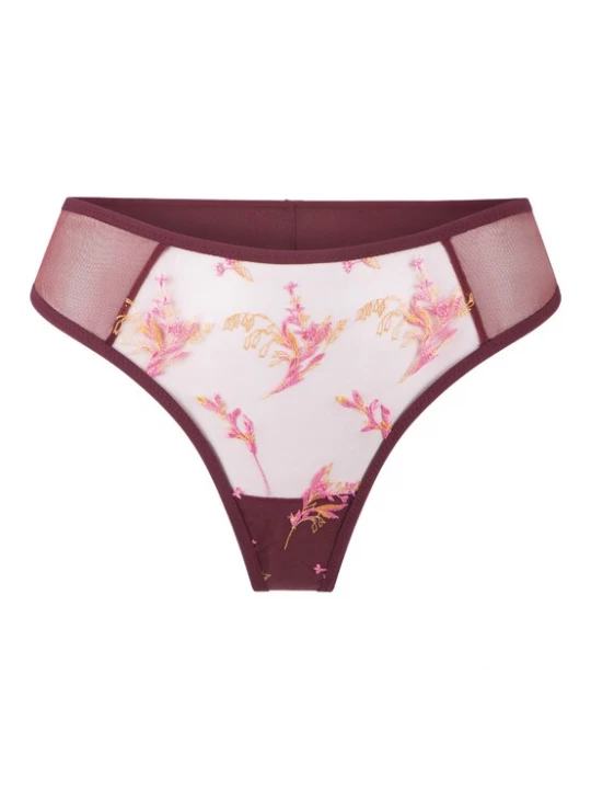 Foto van product LingaDore String mosterd / lichtroze / bordeaux