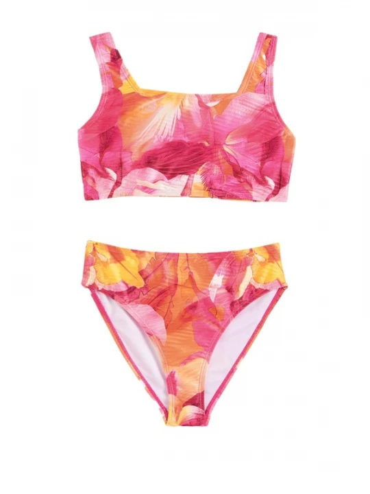 Foto van product Lipsy Bikini geel / magenta / framboos