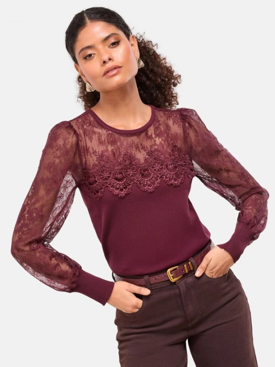 Foto van product Lipsy Blouse bourgogne