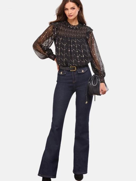 Foto van product Lipsy Blouse goud / zwart