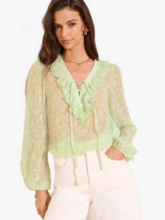 Foto van product Lipsy Blouse lichtgroen