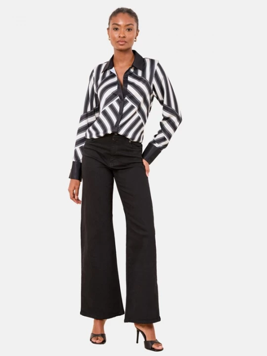 Foto van product Lipsy Blouse zwart / wit