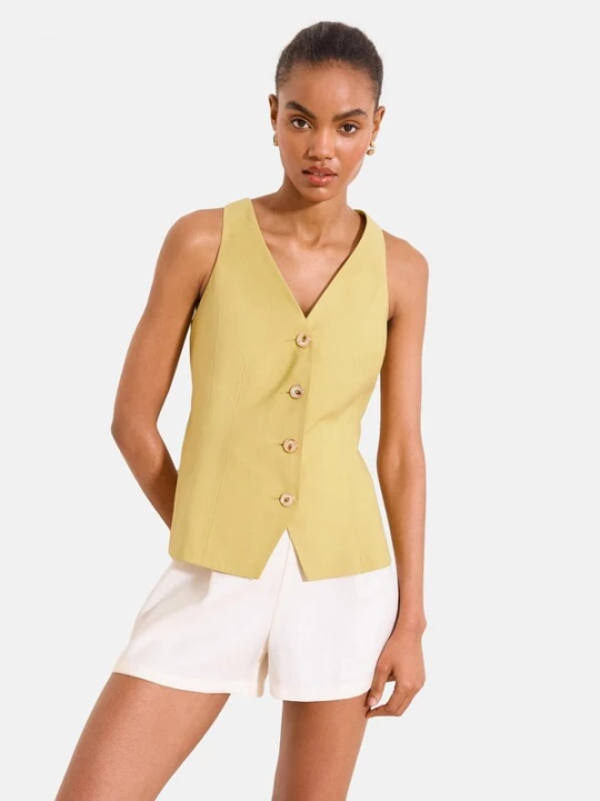 Foto van product Lipsy Bodywarmer kaki